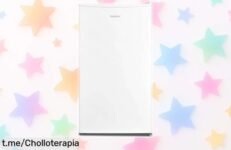Nevera compacta Comfee RCD93WH2EU de 93L, un chollo increíble que te ofrece silencio y congelador rápido a un precio rebajado. ¡No dejes pasar esta oportunidad y disfruta de una vida más fresca!