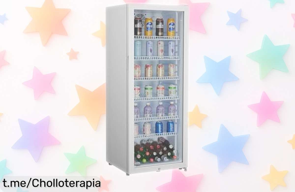 Nevera vertical para bebidas METRO Professional GSC4240 en oferta increíble, ¡tu aliado perfecto para mantener todo fresquito y disfrutar al máximo cada sorbo antes de que se acabe!
