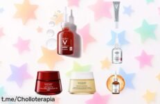 Pack completo de cuidado facial con suero de ácido hialurónico que hidrata tu piel al instante, no te lo pierdas, ¡precio rebajado y hora de brillar!