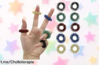 Pack de 10 anillos antiestrés ZENO Spiky para relajar tus dedos y combatir el estrés; precios a la baja, ¡no te quedes sin los tuyos y siente la tranquilidad en tus manos!