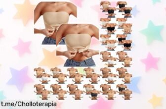 Pack de 2 sujetadores sin tirantes ni aros de calidad espectacular, ¡ofertón que no puedes dejar escapar para lucir increíble y sentirte libre!
