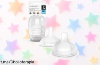 Pack de 2 tetinas Suavinex Sx Pro, la solución anticólicos perfecta para tus peques. Llévalas ya y ahorra con un precio que te dejará boquiabierto. ¡No pierdas esta oportunidad!