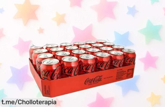Pack de 24 latas de Coca Cola Original y Zero Azúcar a un precio increíble, ¡la bebida perfecta para tus momentos con amigos que no puedes dejar pasar!