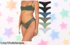 Pack de 7 tangas Secret Aroma invisibles y súper suaves a un precio loco, perfectas para cualquier ocasión; ¡renueva tu ropa interior con este ofertón que no puedes dejar pasar!
