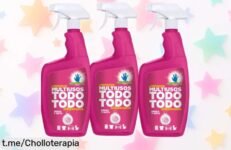 Pack de limpiadores multiusos Santo Hand con aroma a crema de fresa, limpieza total por un precio rebajado que no podrás dejar pasar y hará tu hogar oler increíblemente bien.