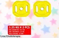 Pack de pesas y barras ALLINLIFE de 20 a 50 kg, súper chollo para entrenar en casa que no puedes dejar pasar; ¡te sentirás fuerte y listo para todo!