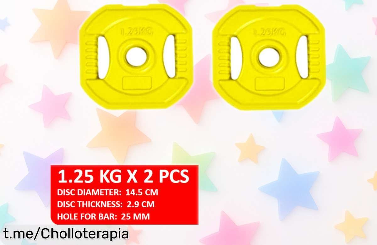 Pack de pesas y barras ALLINLIFE de 20 a 50 kg, súper chollo para entrenar en casa que no puedes dejar pasar; ¡te sentirás fuerte y listo para todo!