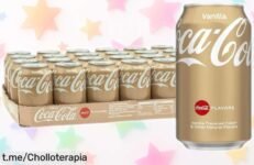 Pack espectacular de 24 latas de Coca-Cola Vainilla a un precio locura, ideal para compartir en cualquier ocasión y disfrutar sabores únicos que te harán sonreír. ¡Llévatelo ya!
