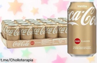Pack espectacular de 24 latas de Coca-Cola Vainilla a un precio locura, ideal para compartir en cualquier ocasión y disfrutar sabores únicos que te harán sonreír. ¡Llévatelo ya!