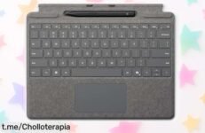 Pack teclado Surface Pro 13 + lápiz Slim Pen, ¡un duo espectacular a un precio de escándalo! No pierdas esta oportunidad única para disfrutar escribiendo y dibujando.