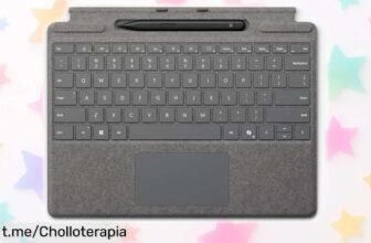 Pack teclado Surface Pro 13 + lápiz Slim Pen, ¡un duo espectacular a un precio de escándalo! No pierdas esta oportunidad única para disfrutar escribiendo y dibujando.