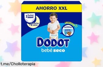 Pañales Dodot Bebé Seco XXL de locura en pack ahorro: ¡más de 12 horas sin preocuparte! Aprovecha este súper chollo y dale a tu pequeño la protección que necesita.