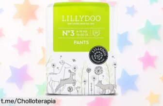 Pañales braguita LILLYDOO para tu bebé, ¡ofertón increíble de 29 unidades que garantizan noches secas y sin fugas! No dejes pasar esta oportunidad y cuida lo que más amas.