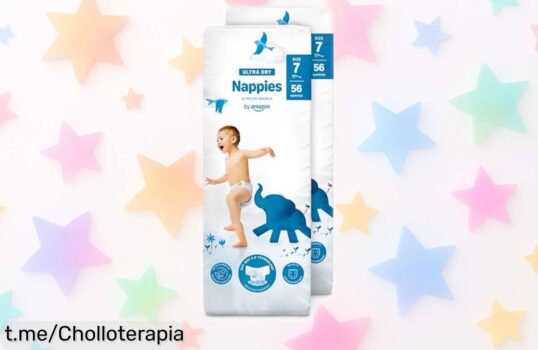 Pañales ultrasecos de Amazon en pack grande, el ofertón que tu bebé necesita para dormir tranquilo 12 horas. ¡Aprovecha este super chollo y asegúrate un día sin preocupaciones!
