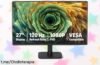 Pantalla Amazon Basics de 27” con colores vibrantes y 120 Hz, super chollo para juegos y pelis; ¡no te lo pierdas, llévatela ya y disfruta al máximo!