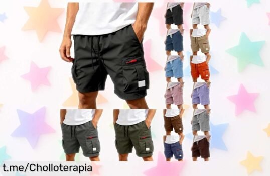 Pantalones cortos cargo Genérico 2026 a precio de locos: ideales para deporte, montaña o el día a día. ¡Aprovecha esta oferta brutal y deslumbra en cada paso!