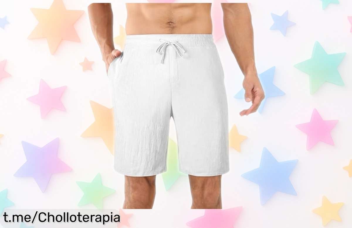 Pantalones cortos de algodón AUYAO para hombre: libertados y prácticos a un precio loco que no puedes dejar escapar ¡aprovéchalo antes de que se acaben!