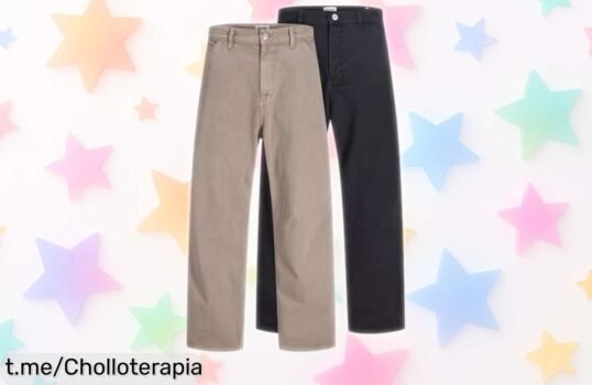 Pantalones worker JACK & JONES en pack de 2, super ganga que te flipará; ¡aprovéchalos antes de que volen!