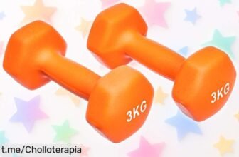 Par de mancuernas Amazon Basics con neopreno, ¡perfectas para tu entreno en casa y ahora a un precio loco que no volverás a ver!