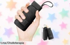 Paraguas plegable LENDOO, el super chollo que te protege del sol casi al 100% y cabe en cualquier bolso. ¡No te dejes escapar esta oferta antes de que se agote!