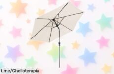 Parasol de jardín Angel Living, el ofertón que necesitas para disfrutar del sol sin complicaciones: precio rebajado y fácil manejo, ¡no dejes pasar esta oportunidad única!