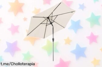 Parasol de jardín Angel Living, el ofertón que necesitas para disfrutar del sol sin complicaciones: precio rebajado y fácil manejo, ¡no dejes pasar esta oportunidad única!