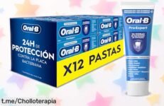 Pasta de dientes OralB ProExpert en pack de 12, el ofertón que cuida tus dientes y te da frescor todo el día. ¡No te quedes sin ella y siente la diferencia!