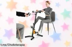 Pedalera ejercitadora COSTWAY para brazos y piernas, ¡ofertón rebajado que te hará sudar en casa! No dejes escapar esta oportunidad única de mover tu cuerpo.