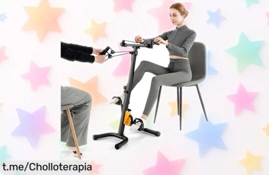 Pedalera ejercitadora COSTWAY para brazos y piernas, ¡ofertón rebajado que te hará sudar en casa! No dejes escapar esta oportunidad única de mover tu cuerpo.