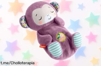 Peluchesonajero FisherPrice que imita la respiración de mamá y calma a tu bebé por un precio irreal; ¡asegura noches tranquilas para toda la familia ahora mismo!