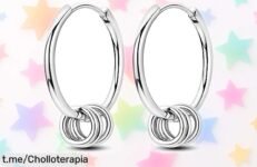 Pendientes de plata 925 NARMO para mujer, diseño elegante a precio de ganga que no encontrarás en ningún lado. ¡Sorprende hoy mismo a quien más quieres!