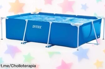 Piscina desmontable Intex 28272NP, montaje fácil y sin líos: ¡aprovecha este ofertón veraniego que no se repetirá! Disfruta del verano al máximo en casa.