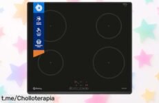 Placa de inducción Balay 3EB861FR: un ofertón que revitaliza tu cocina con control táctil fácil y calienta en un abrir y cerrar de ojos. ¡Cocina como nunca antes!