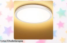 Plafón LED ultrafino Swoieltr 18W que ilumina sin molestar y aguanta la humedad a un precio de escándalo, dale a tu hogar el toque moderno que tanto deseas ¡No te lo puedes perder!