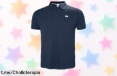 Polo para hombre Helly Hansen Driftline que seca al instante, ideal para tus aventuras. ¡No dejes pasar este precio de escándalo y luce increíble hoy mismo!