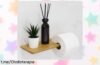 Portarrollos adhesivo con repisa y toallero a juego, sin taladres: ¡un ofertón revolucionario para tu baño que solo te hará sonreír cada vez que lo uses!