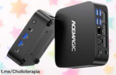 Potente Mini PC ACEMAGIC Kron K1 con Ryzen y 8GB: conecta tres pantallas 4K sin líos, ¡recíbelo ya antes de que se agote esta oferta increíble!