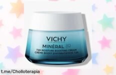 Potente crema hidratante Mineral 89 de Vichy que trae un chorro de frescura para tu piel, ahora a precio regalado. ¡No te pierdas esta oportunidad única y dale a tu rostro el cariño que merece!