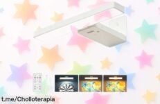 Potente lámpara de pared BrightArk recargable que ilumina tus fotos y diana sin cables. ¡Un ofertón con mando a distancia! Ilumina tu mundo ahora con esta super oportunidad.