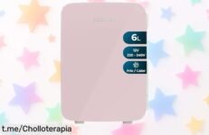 Potente nevera pequeña Cecotec Bolero MiniCooling 6L, ¡rebajada y lista para tus aventuras! Mantén tus bebidas frías o calientes donde quieras, no dejes escapar esta oportunidad única.