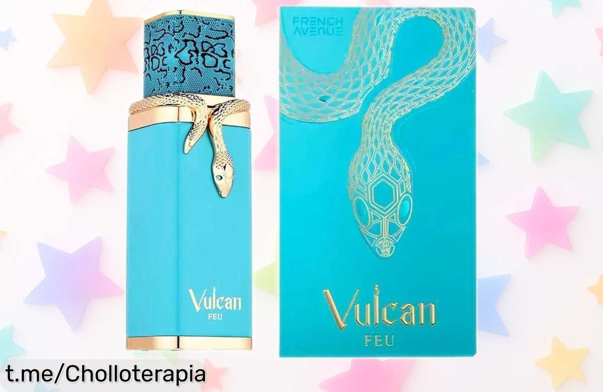 Potente perfume unisex Vulcan Feu French Avenue 100 ml, aroma intenso que dejará huella: ¡aprovecha este precio loco antes de que desaparezca!