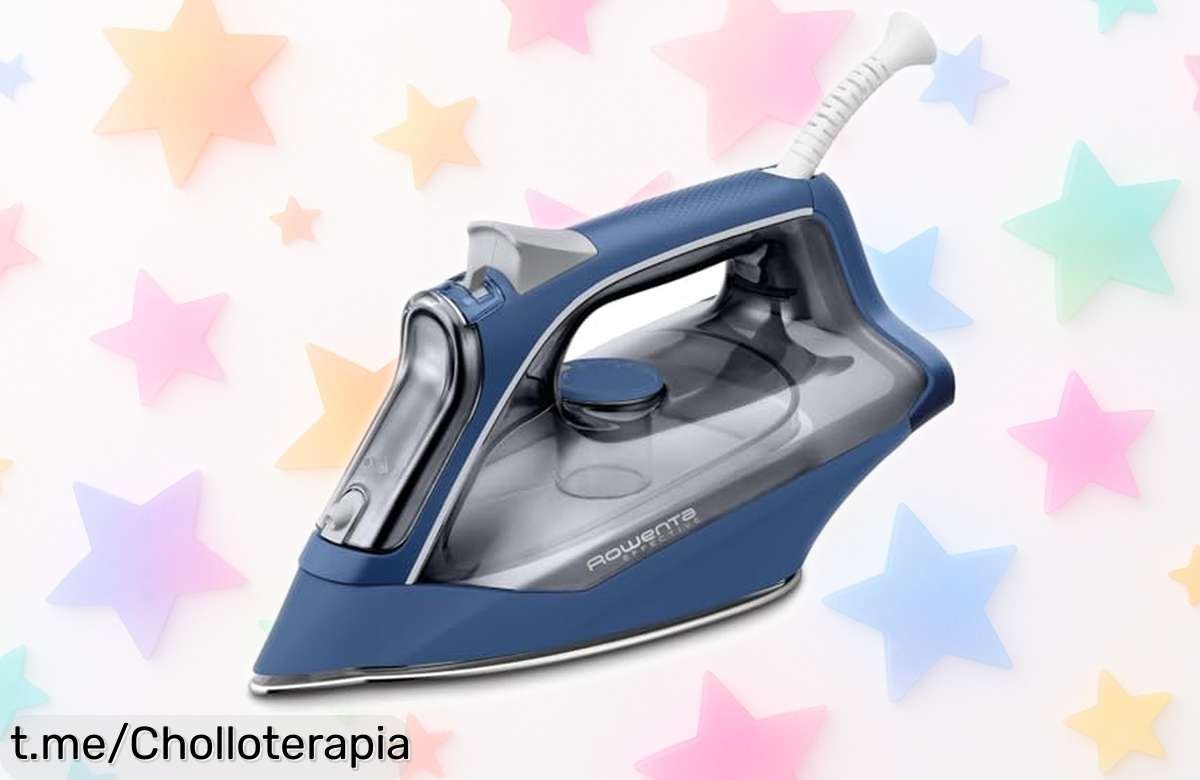 Potente plancha de vapor Rowenta Effective para dejar tu ropa impecable al instante, ¡aprovéchate de este ofertón que no podrás ignorar!
