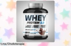 Potente proteína WHEY 3.0 de MuscleFit, pack de 2 kg a precio rebajado, recupera tus músculos rápidamente y ¡recíbelo en solo 24-48 horas! No te lo pierdas, es una oportunidad única.