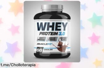 Potente proteína WHEY 3.0 de MuscleFit, pack de 2 kg a precio rebajado, recupera tus músculos rápidamente y ¡recíbelo en solo 24-48 horas! No te lo pierdas, es una oportunidad única.