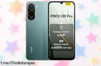 Potente y resistente móvil Xiaomi POCO C81 Pro con batería dura, pantalla gigante y cámara AI. ¡Aprovecha este preciosísimo chollazo antes de que se agote!