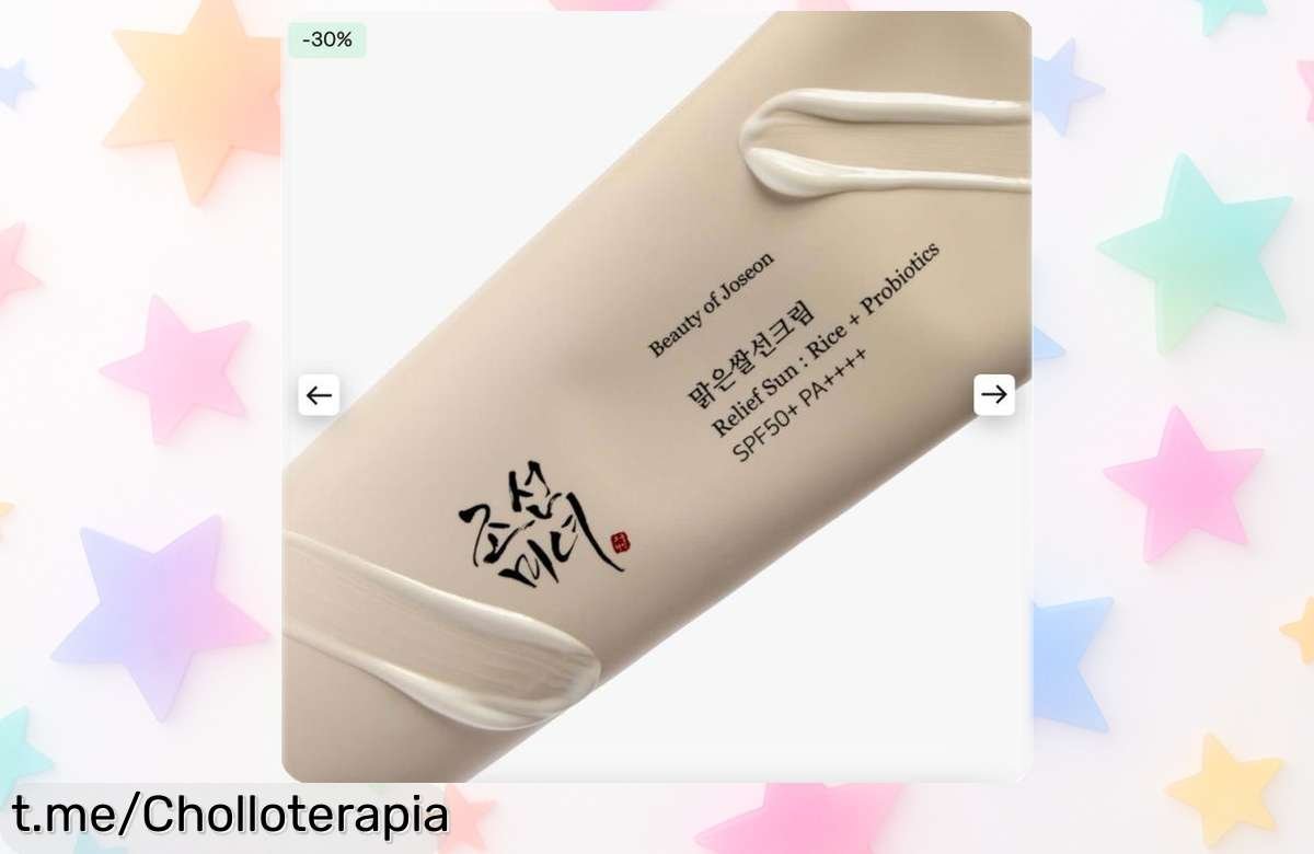 Protector solar Beauty of Joseon en pack doble con arroz y probióticos, un precio loco para cuidar tu piel como nunca. ¡Aprovéchalo ya y brilla cada día!