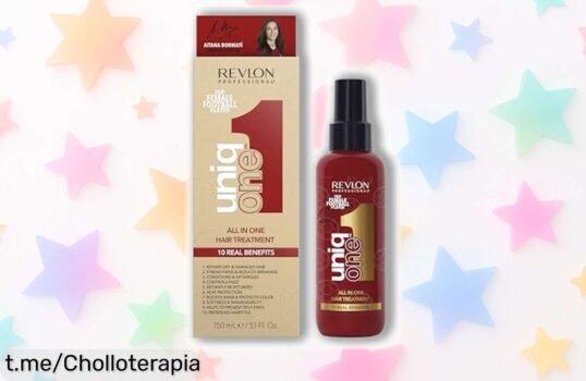 Protector térmico UniqOne de Revlon: el spray que cuida tu pelo con 10 beneficios y a un precio regalado. ¡No te quedes sin él, dale a tu melena lo mejor ya!