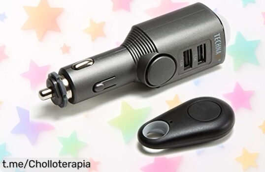 Protege tu coche con la alarma Technaxx TX100, batería de 6 días y sirena de 110dB; ¡un ofertón a precio bajo que no puedes dejar pasar si quieres tranquilidad!
