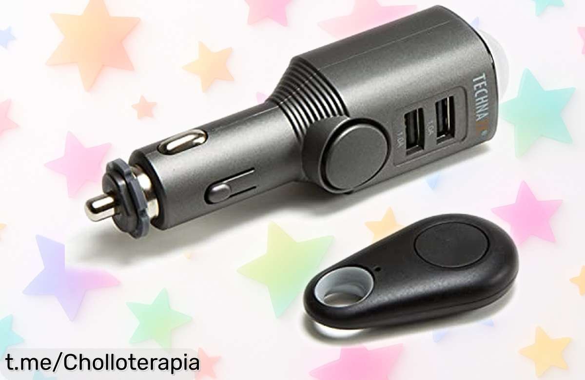 Protege tu coche con la alarma Technaxx TX100, batería de 6 días y sirena de 110dB; ¡un ofertón a precio bajo que no puedes dejar pasar si quieres tranquilidad!