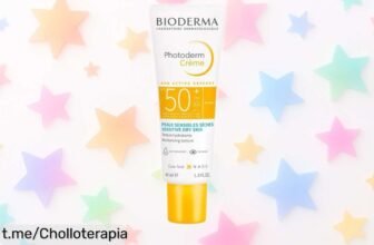 Protege tu piel con la crema solar Bioderma Photoderm SPF50+, ¡ofertón increíble para que brilles esta temporada y cuides tu belleza sin gastar de más!